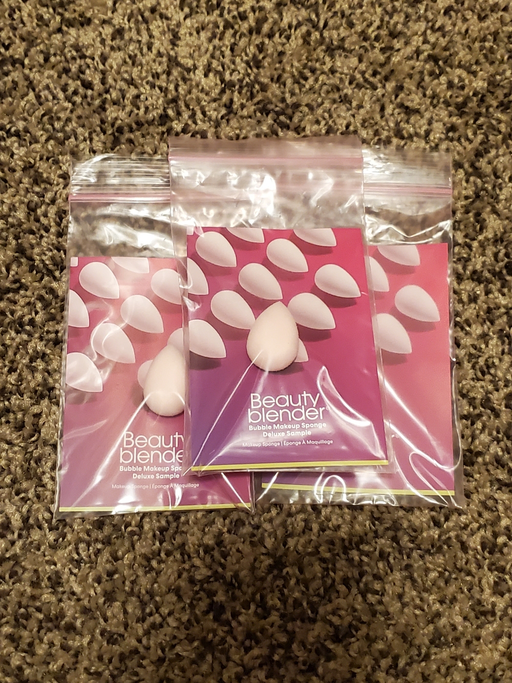 beautyblender Light Pink Sample Sponge Trio